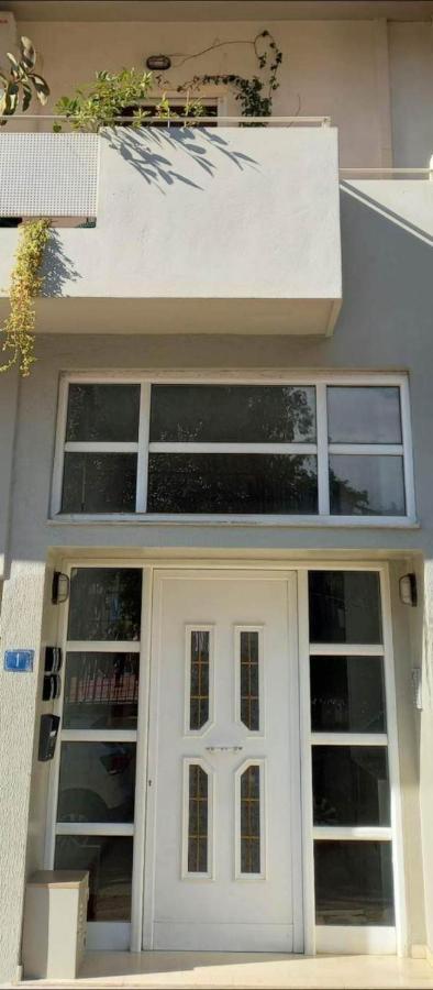 Ferienwohnung Blue -Spacious 1Bdr Corner Flat/Balcony/View Athen Exterior foto